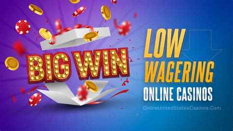 casino bonus low wager
